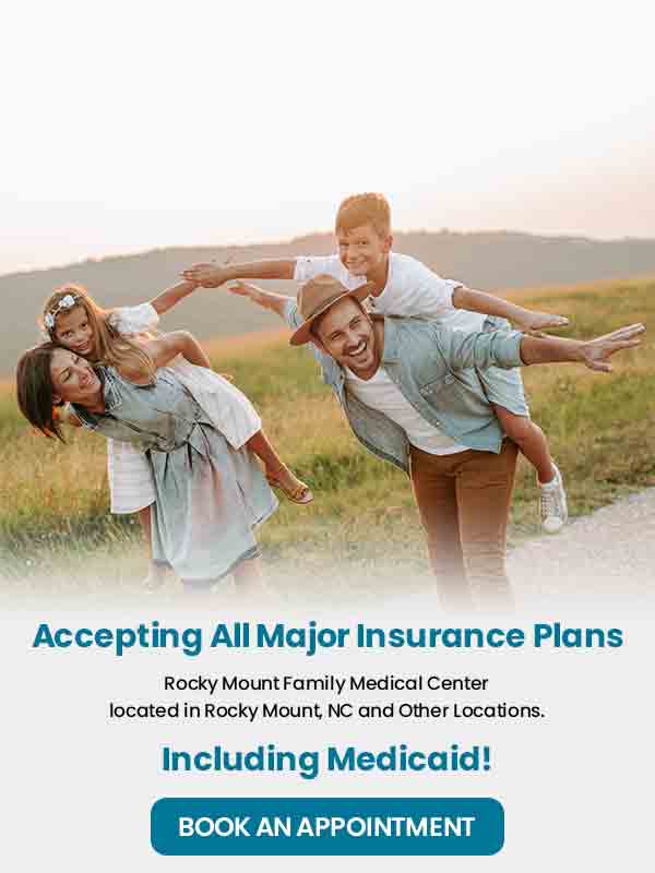 Rocky Mount Family Medical Center P.A., Primary Care Clinic Located in Rocky Mount, NC, An affiliate of Generations Family Practice. Rocky Mount Family Medical Center P.A., Primary Care Clinic Located in Rocky Mount, NC, An affiliate of Generations Family Practice.